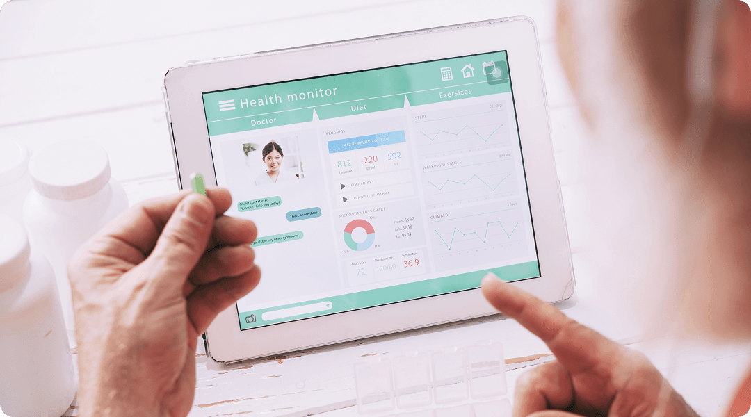 Tablet-based telemedicine